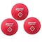 Champion Sports Playground Ball, 6in, Red, PK3 PG6RD - alternate 1